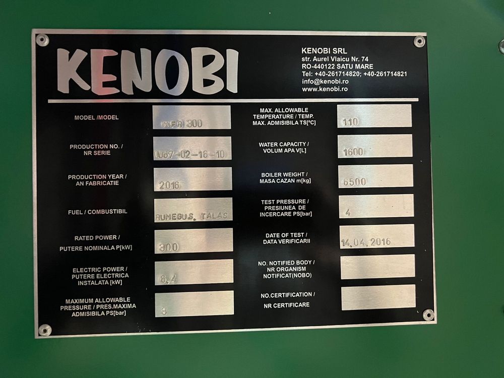 Uscator Cherestea 50m3 Kenobi