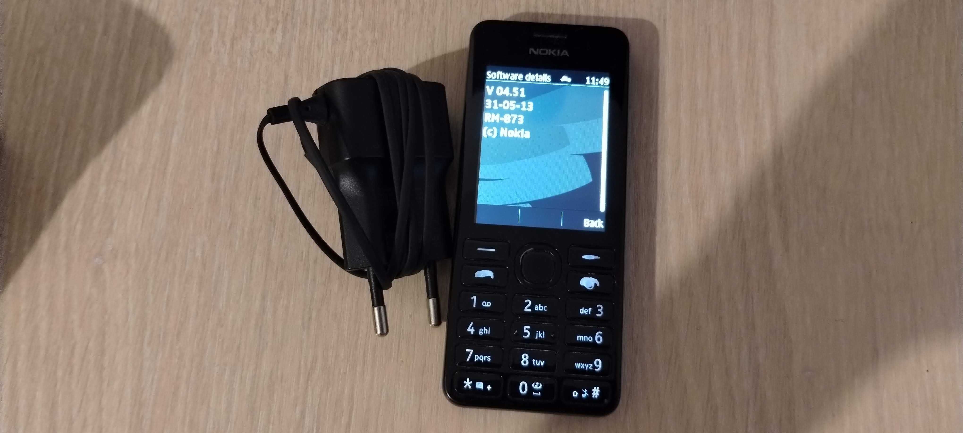 Nokia 206, incarcator, stare buna, liber retea