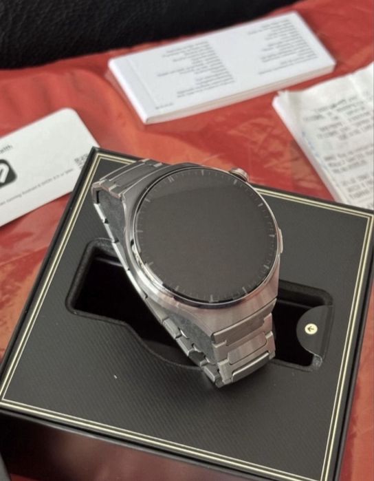 48mm Huawei watch 4 Pro LTE Гаранция Технополис 2025 г. Titanium