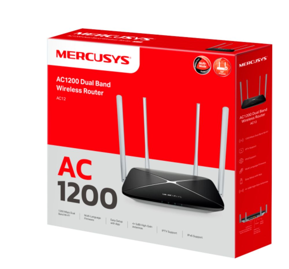 Wi fi роутер mercurys ac 1200 5g yengi azgina ishlatilgan