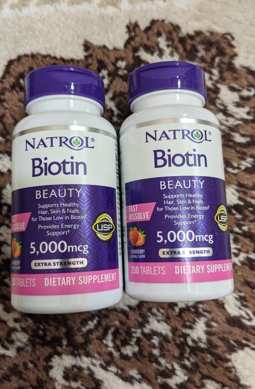 Biotin Natrol 5000 БИОТИН Натрол из США