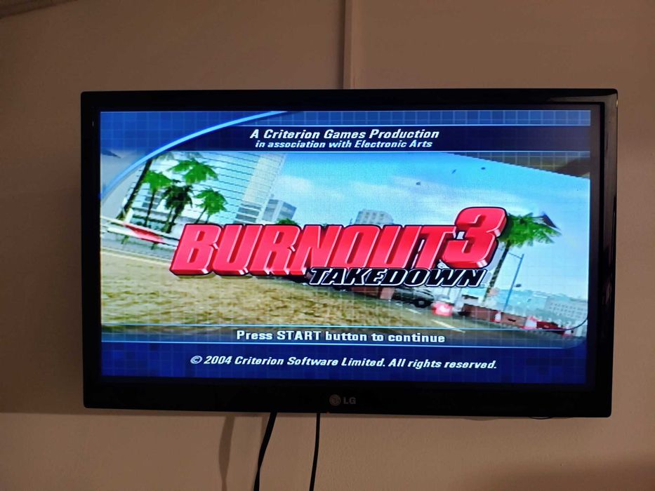 consola Sony Playstation 2 PS2 completa + joc Burnout 3