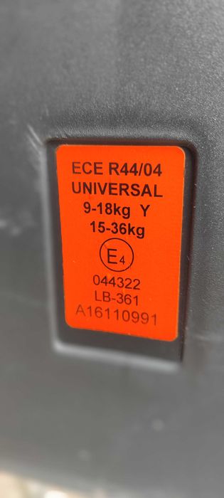Детско столче за кола Lorelli Prwmuim универсално от 9-18 кг и 15-36кг