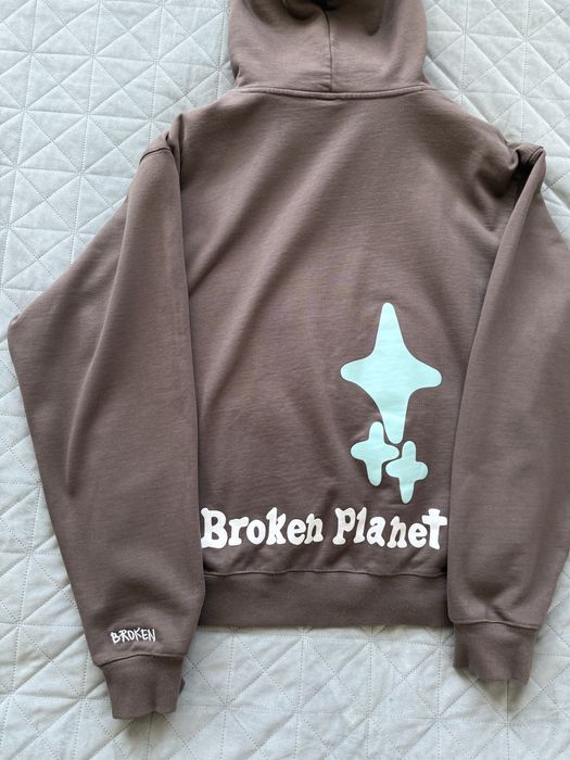 Broken planet graphic hoodies