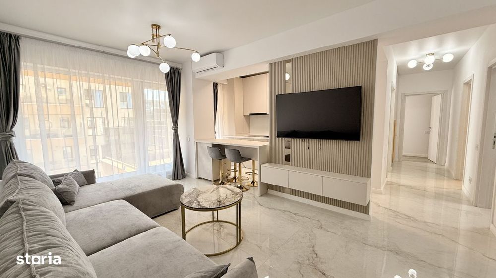 De inchiriat  | Apartament 3 camere  |  Pipera Voluntari - Ambiance Re