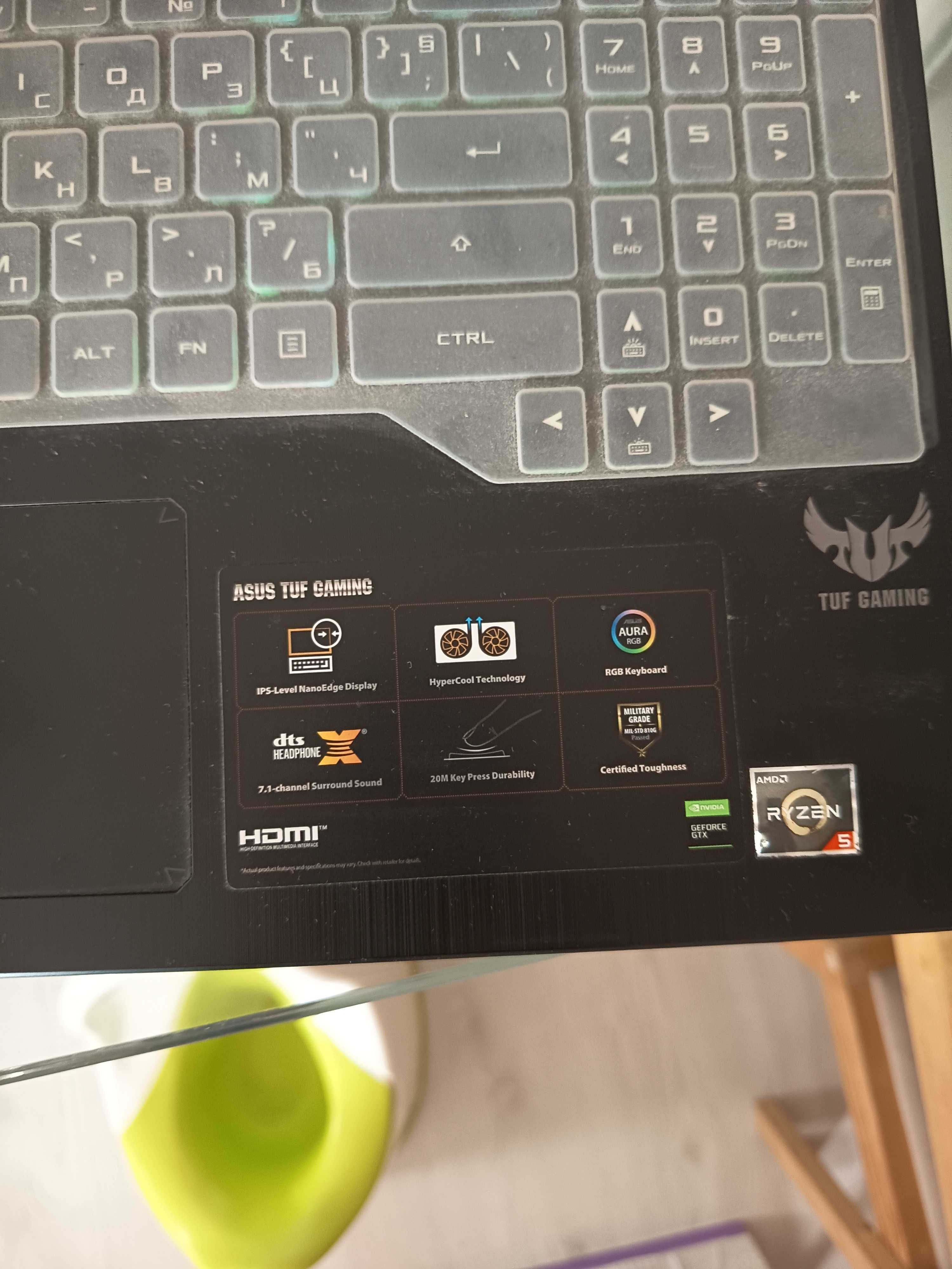 Asus tuf gaming 15.6"