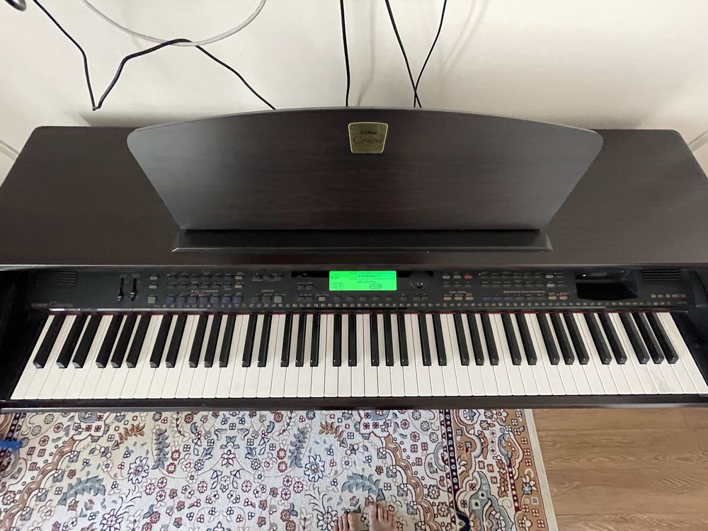 YAMAHA clavinova акустическое пианино