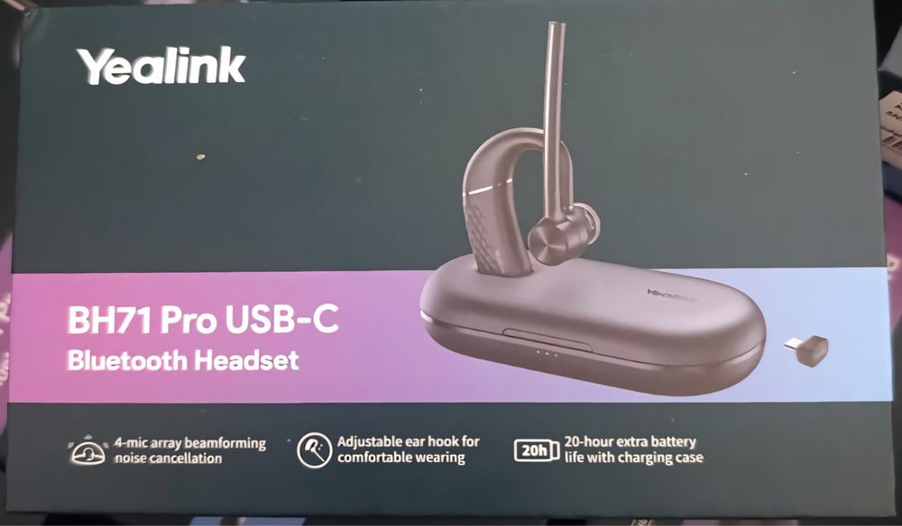 Handsfree Bluetooth Yealink BH71 Pro USB-C – profesional