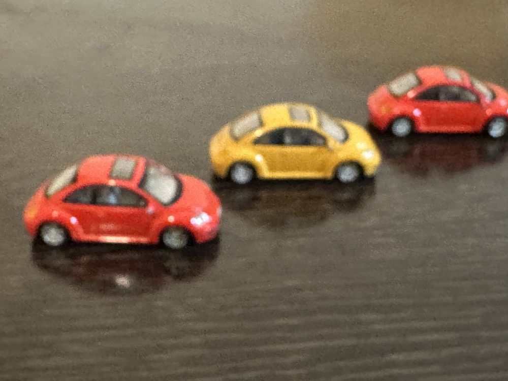 Macheta  auto Volkswagen New Beatle Cararama 1:72