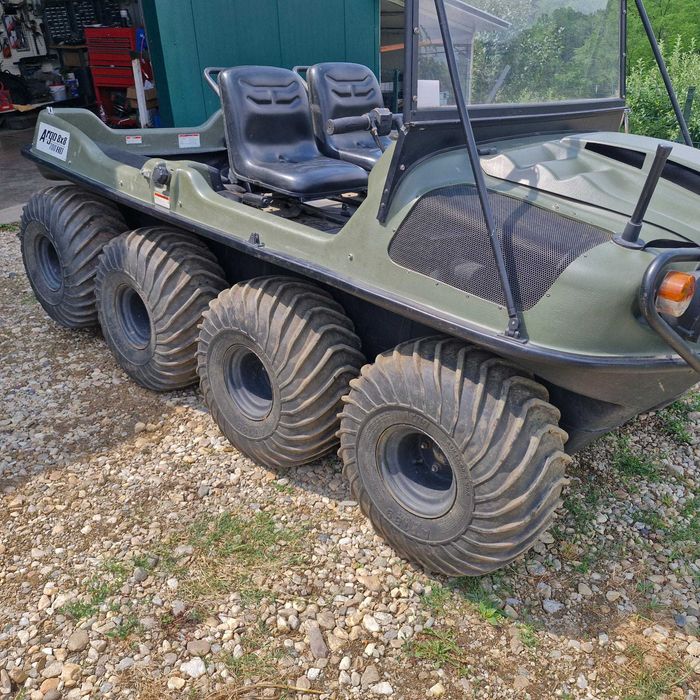 ATV ARGO 8X8 senilat amfibiu