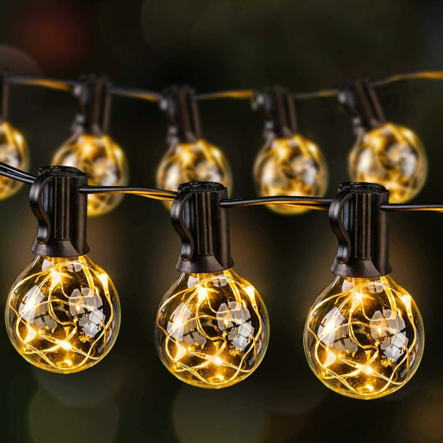 Ghirlandă Luminoasă 11.7 M, cu 30 Becuri LED cu 3 becuri de rezerva
