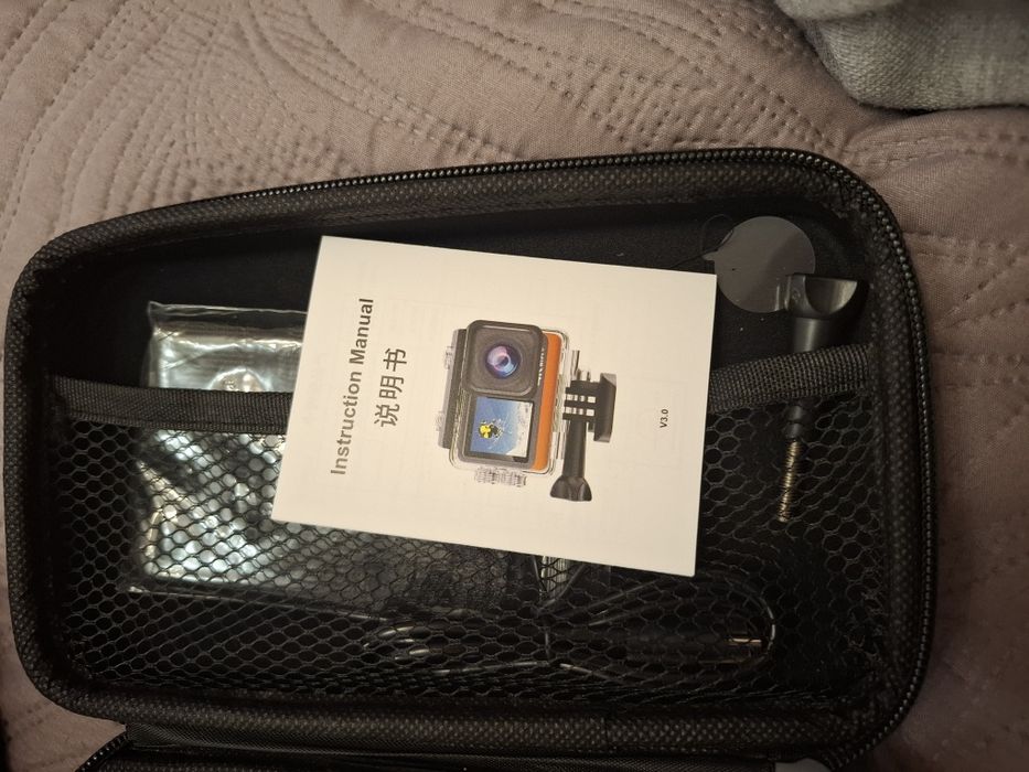 Action camera 4k , спечелена от лотария