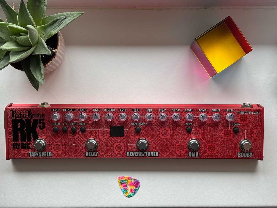 Tech 21 SansAmp Fly Rig RK5 v2 | Pedală procesor chitară