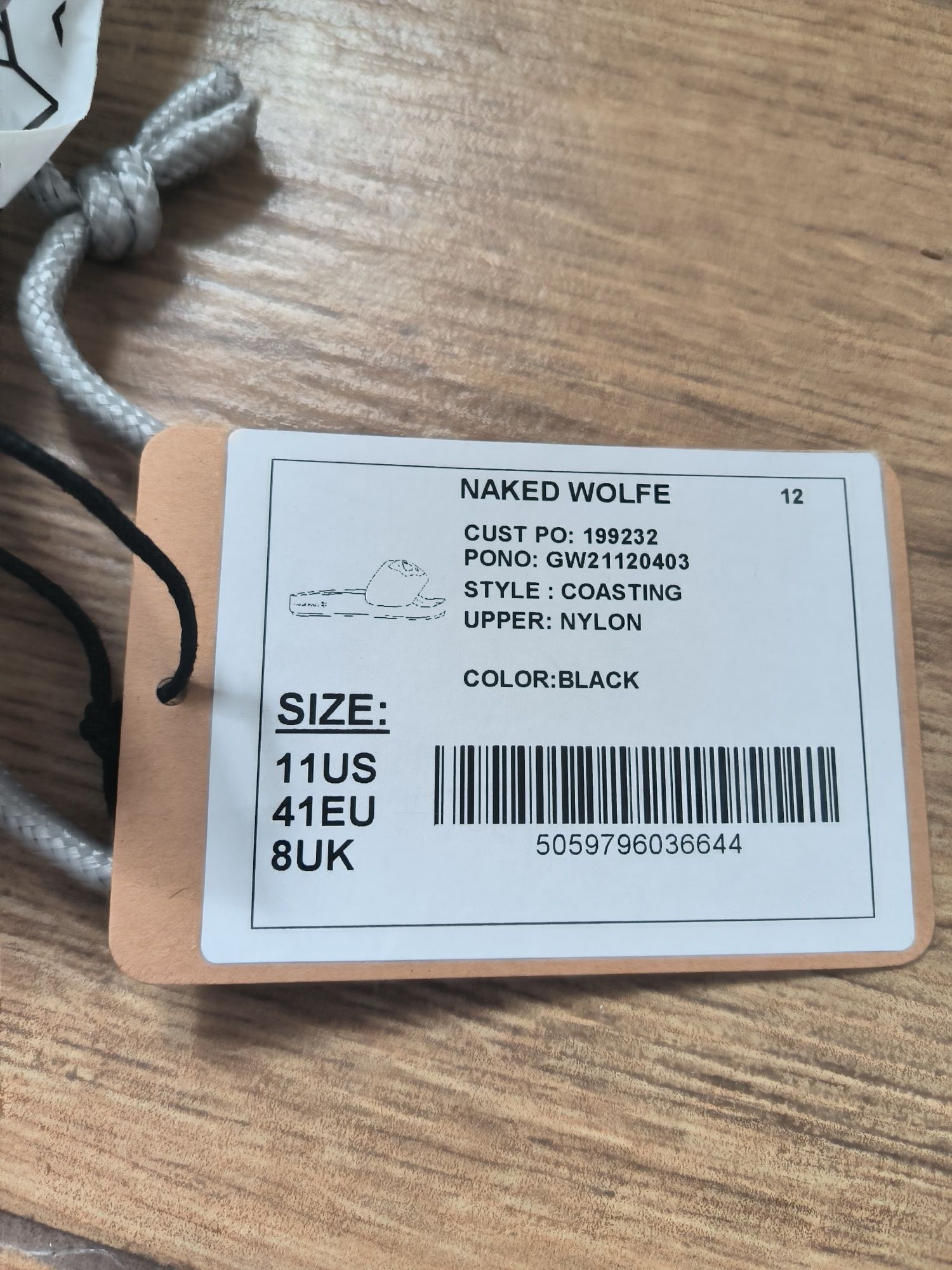 Мъжки чехли Naked Wolfe