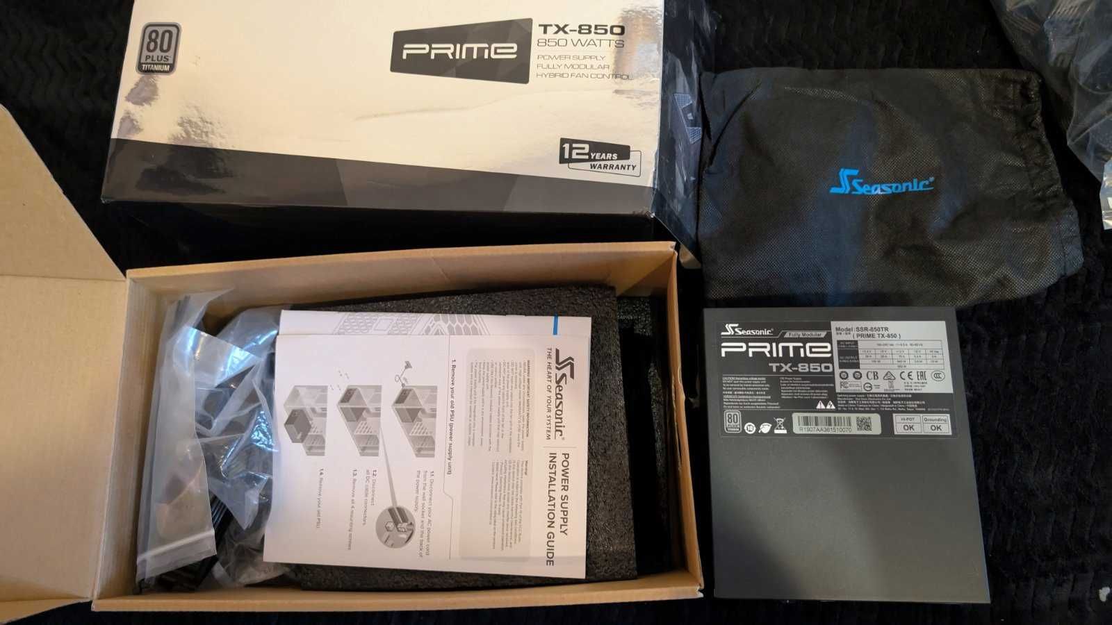 Seasonic PRIME TX-850W 80 PLUS Titanium