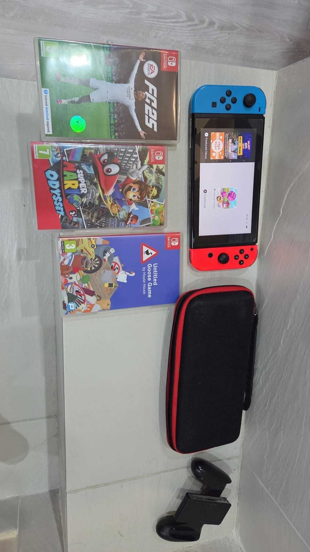 Nintendo switch.
