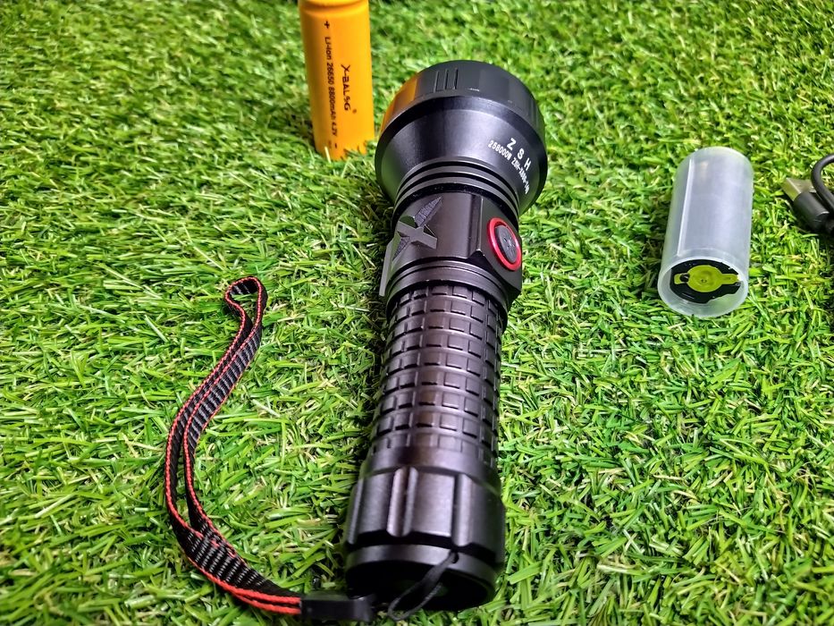 Lanterna Profesionala cu LED T40 + Acumulator 26650, Pescuit,Vanatoare