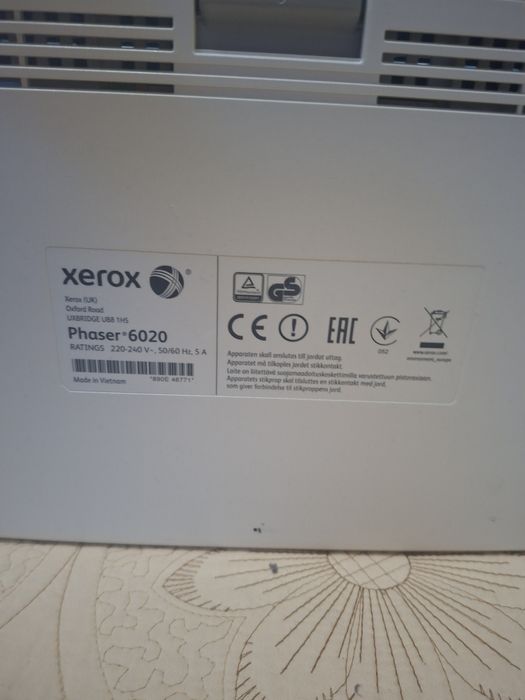 Xerox phaser 6020 stare perfectă 500lei
