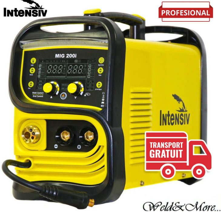 Intensiv MIG 200i - Aparat sudura cu sarma multiproces MIG-MAG/TIG/MMA
