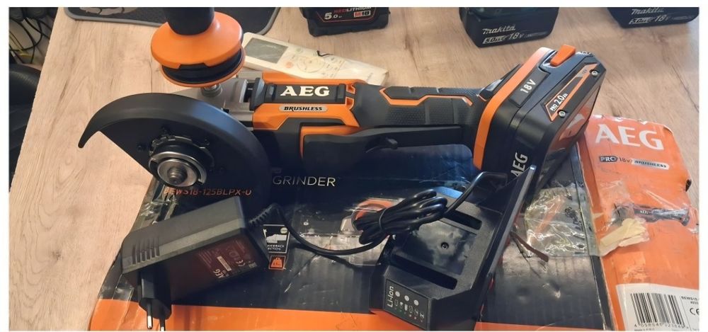 Балгарка батарекали  AEG Германия