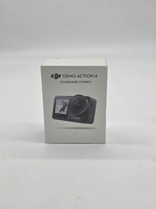 Camera video sport DJI Osmo Action 4 Standard Combo, Wi-Fi, SIGILATA