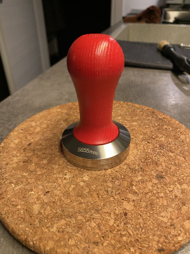 Tamper Lelit 58.55 mm + nivelator Motta 58 mm