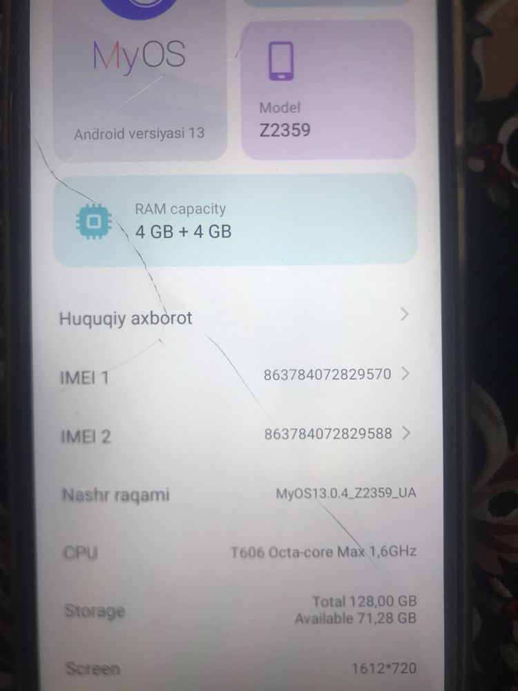 ZTE Blade A75 sotiladi