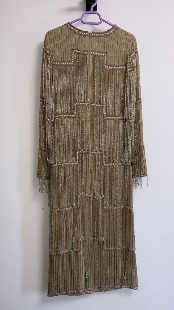 Rochie midi beige asos