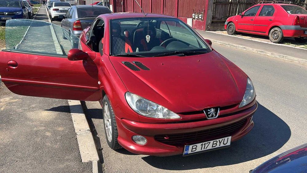 VAND  Peugeot 206cc,decapotabila ,an 2005