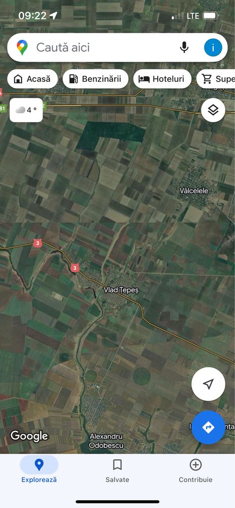 Teren agricol  de vanzare Vlad Tepes Calarasi