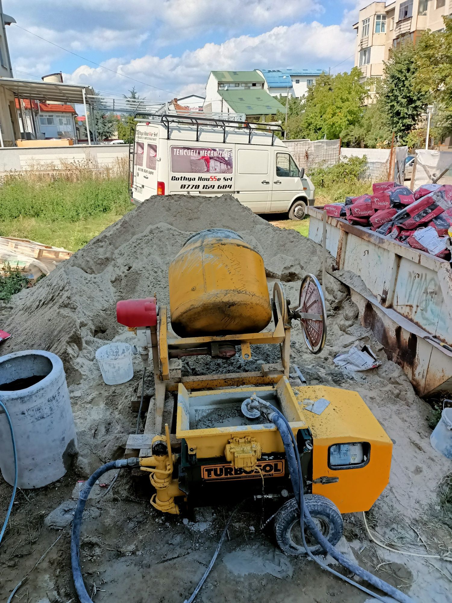Firmă de construcții  Tencuiala mecanizata Mehedinți