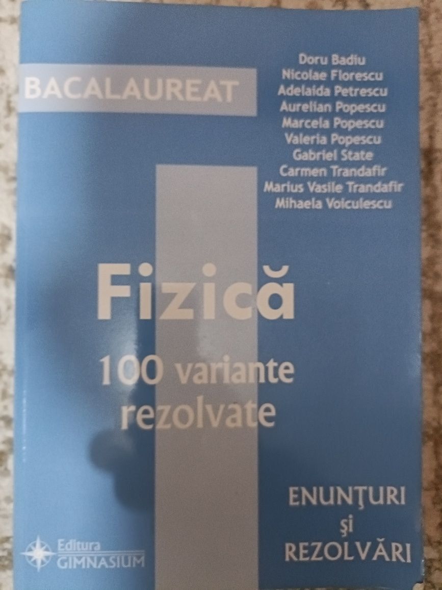 Culegere Fizică 100 variante