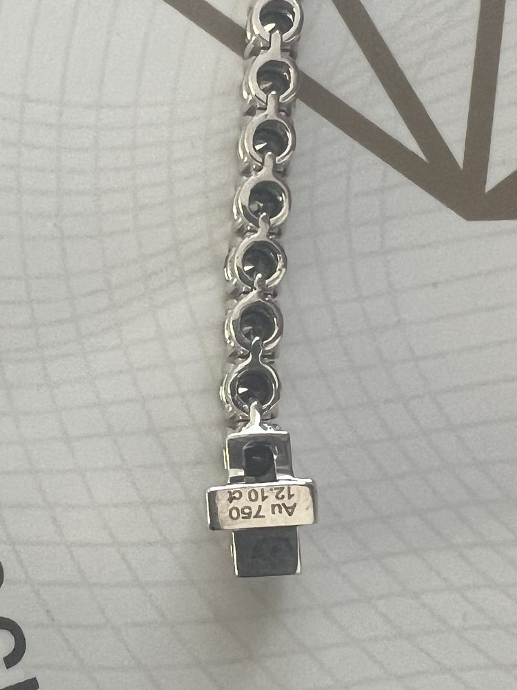 Bratara aur 18k tennis cu diamante