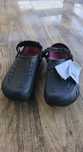 Saboți papuci Crocs Echo Clog BLACK, mărimea 42/43, produs NOU