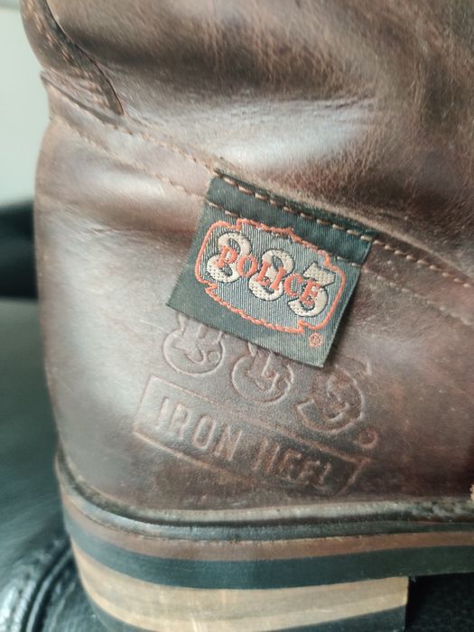 Police 883 boots size 41/42