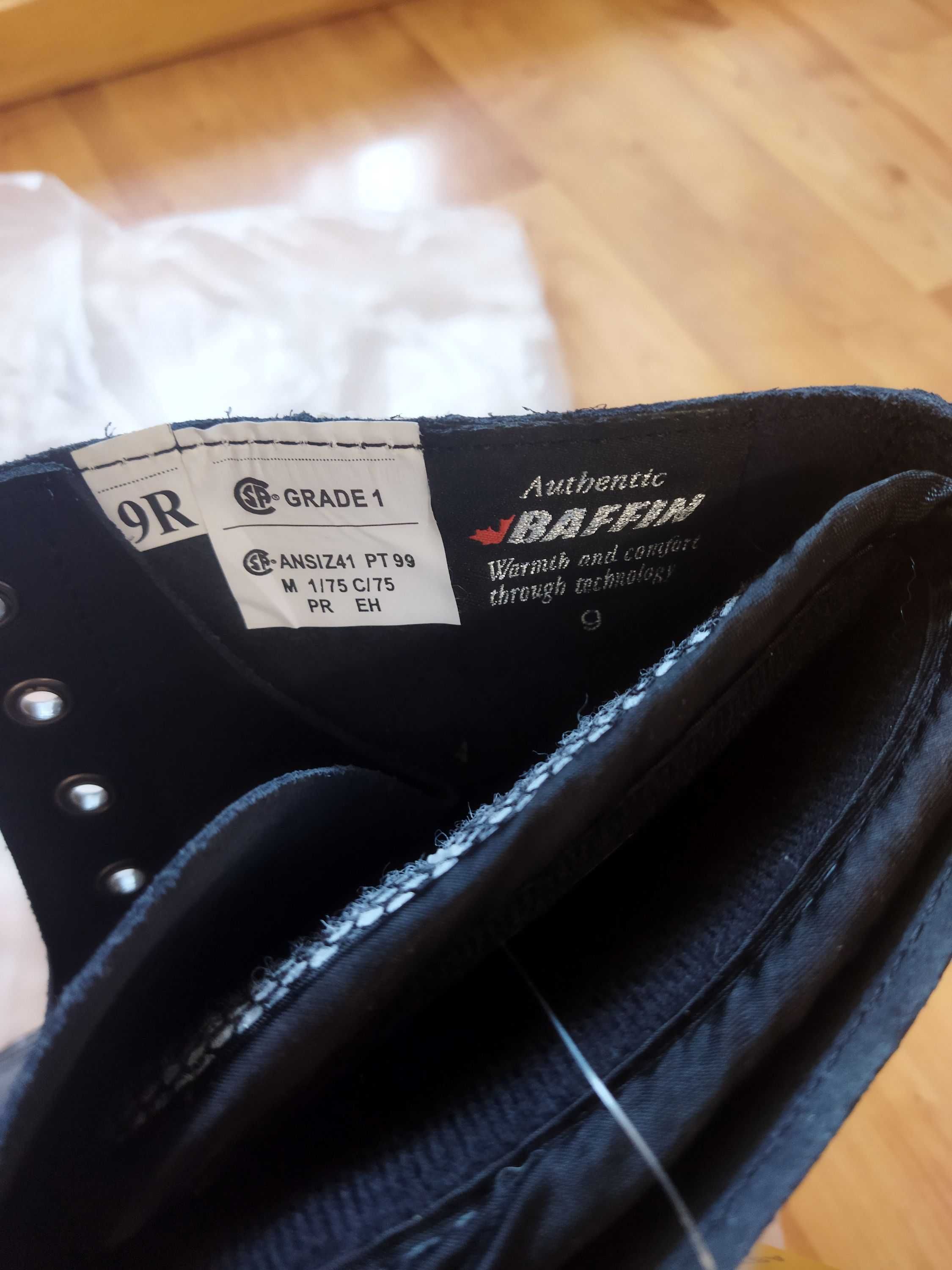 Сапоги-ботинки Baffin (Канада),кожа,до -45,оригинал,новые,р-р 42,43