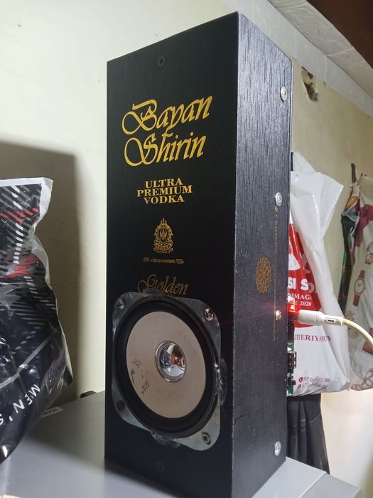 Колонка самоздел 5w на плате jws