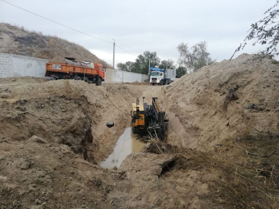 ГНБ,Прокол под дорогой,Бурение,Горизонтально направленное бурение,Пайк