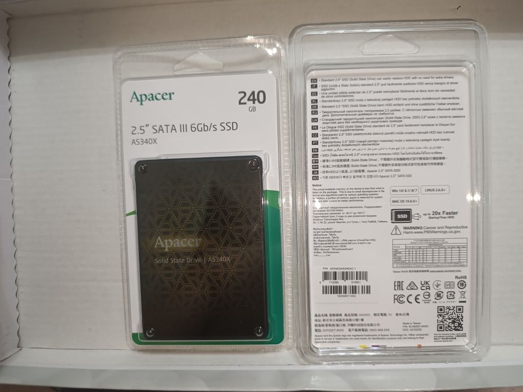 ОЗУ - Оперативная память, SSD