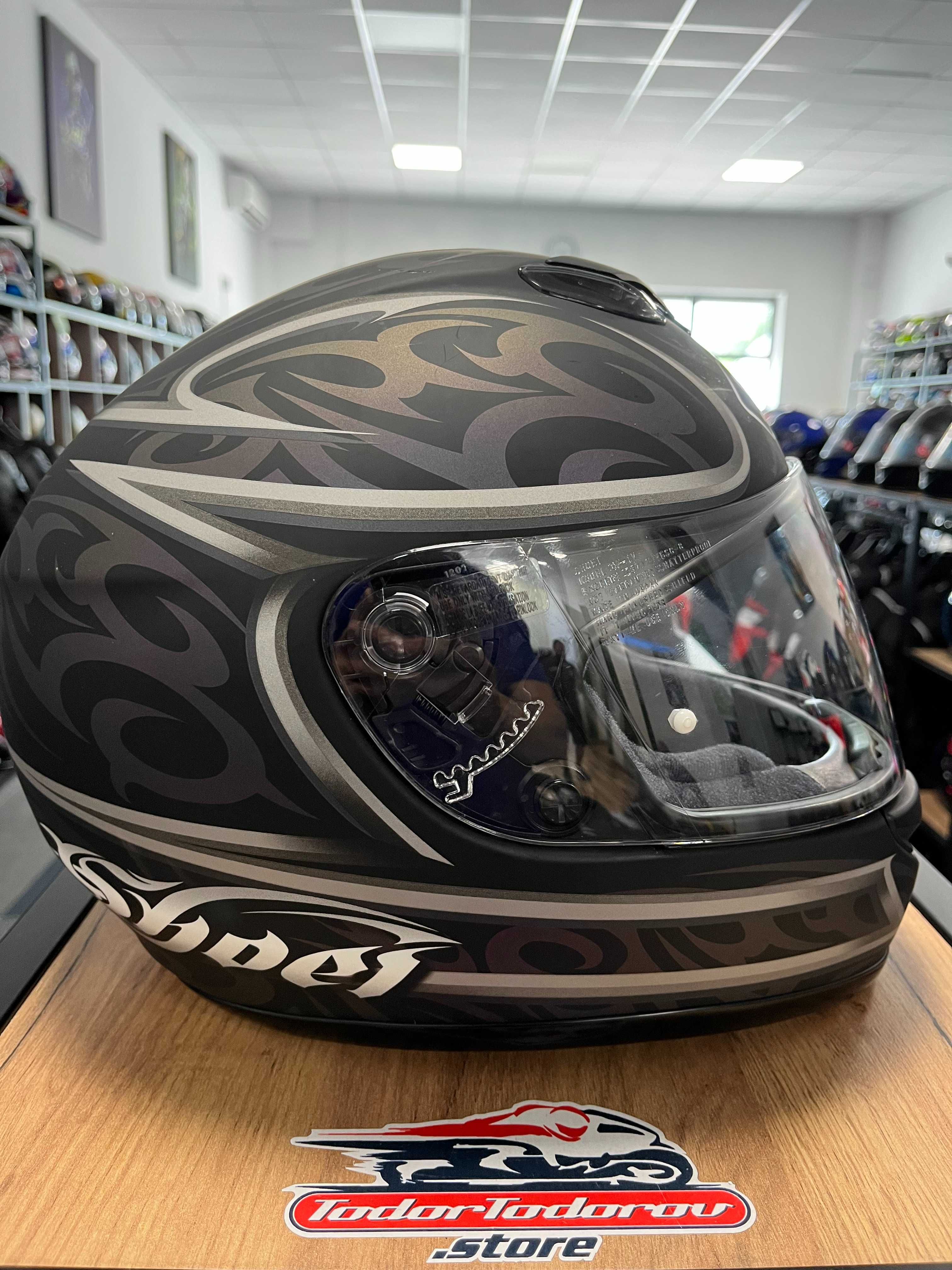 Мото каска SHOEI RAID 2,S 55-56 см,много запазена,плака