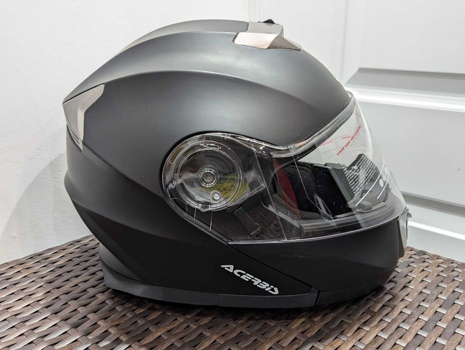 Casca moto Acerbis, marime S - flip-up, ochelari de soare