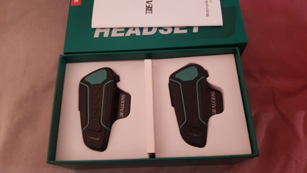 Set de de casti pentru motocicleta