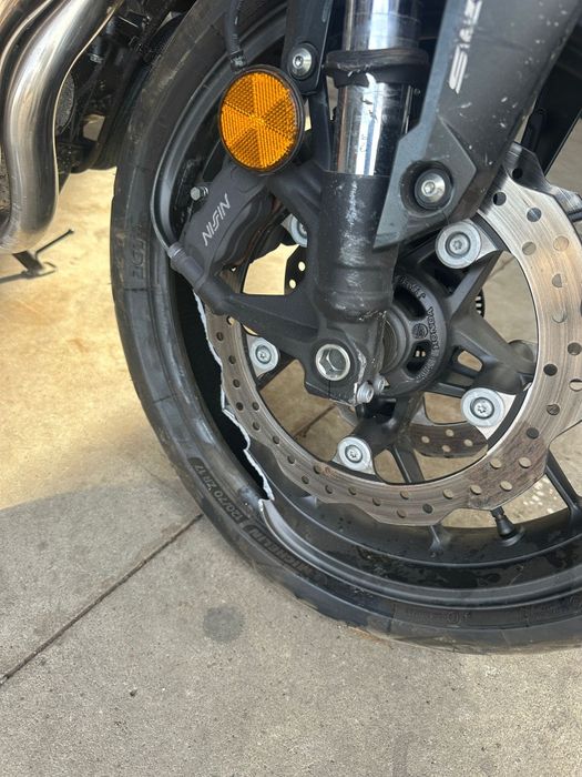 Honda CB500FA Accidentata