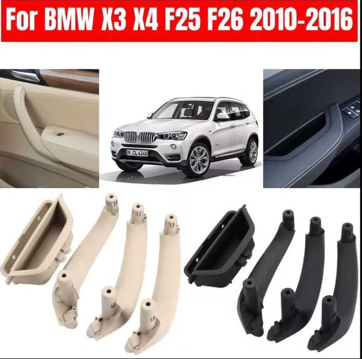 Set Manere maner interior sofer pasager BMW X3 F25 X4 F26 2010-2017