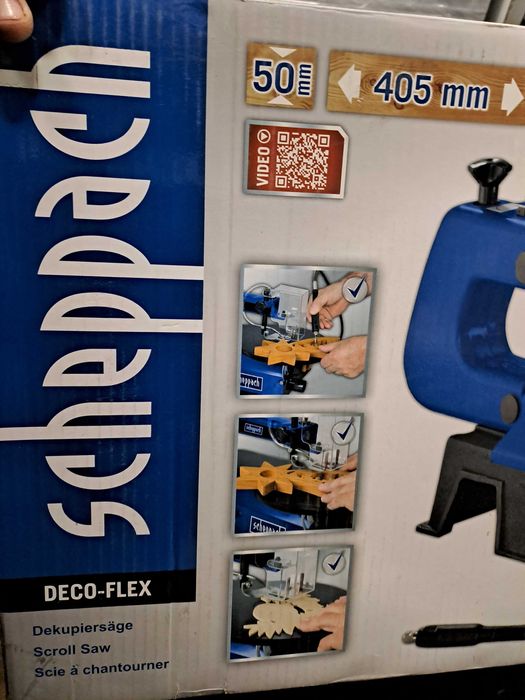 Vand fierastrau de traforaj Scheppach Deco Flex
