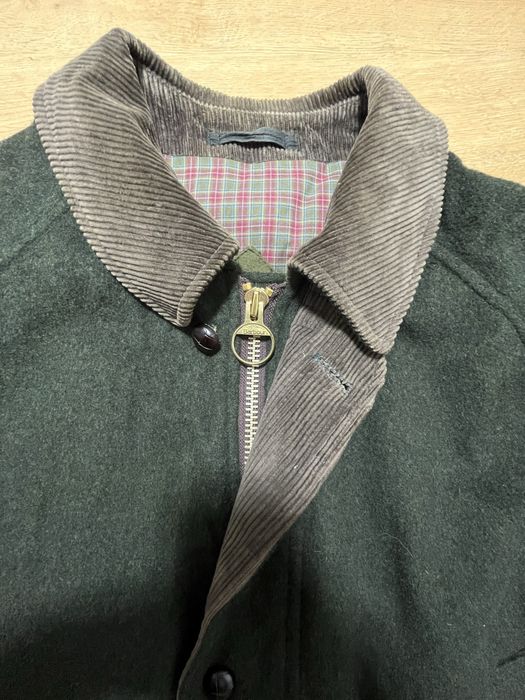 Barbour винтидж вълнена парка L-XL