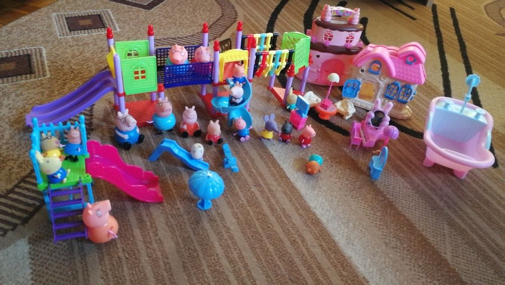 Игрушки, пеппа набор