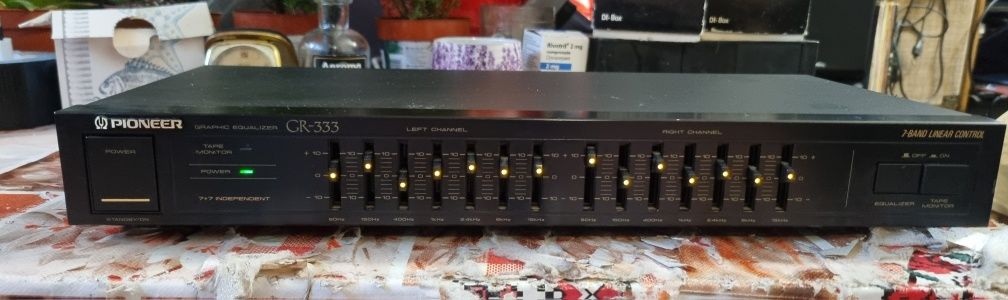 Egalizator 2×7 benzi, Pioneer, Mondacor  2×10 benzi