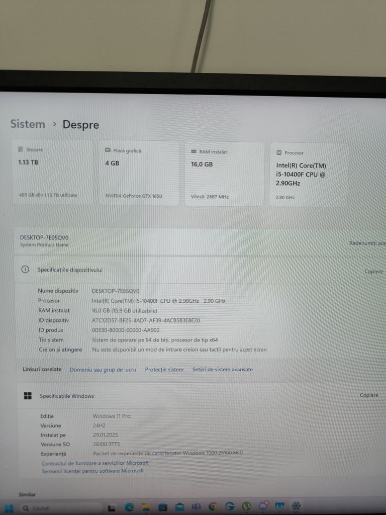 Vând PC Gaming Myria