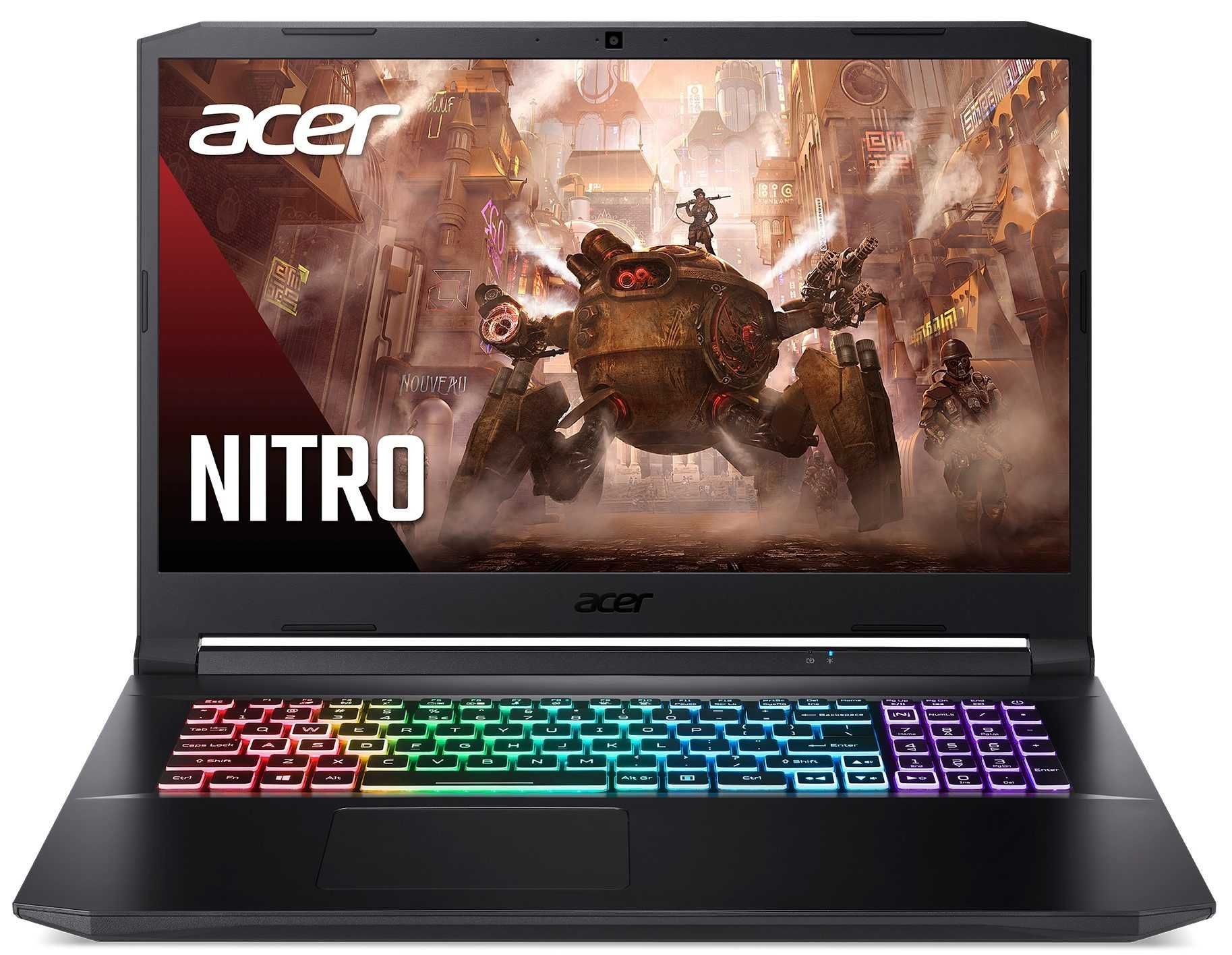Acer Nitro 5 17" 165Hz Ryzen 7 5800H 16RAM 1TB SSD RTX 3080